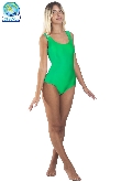 BODY DANZA IN LYCRA SMANICATO VERDE DONNA
